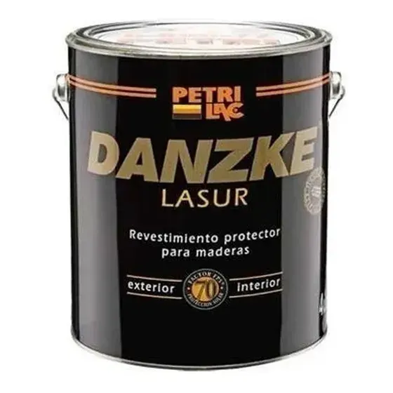 Petrilac Danzke Lasur Satinado Cristal 4 Litros P3500/04000